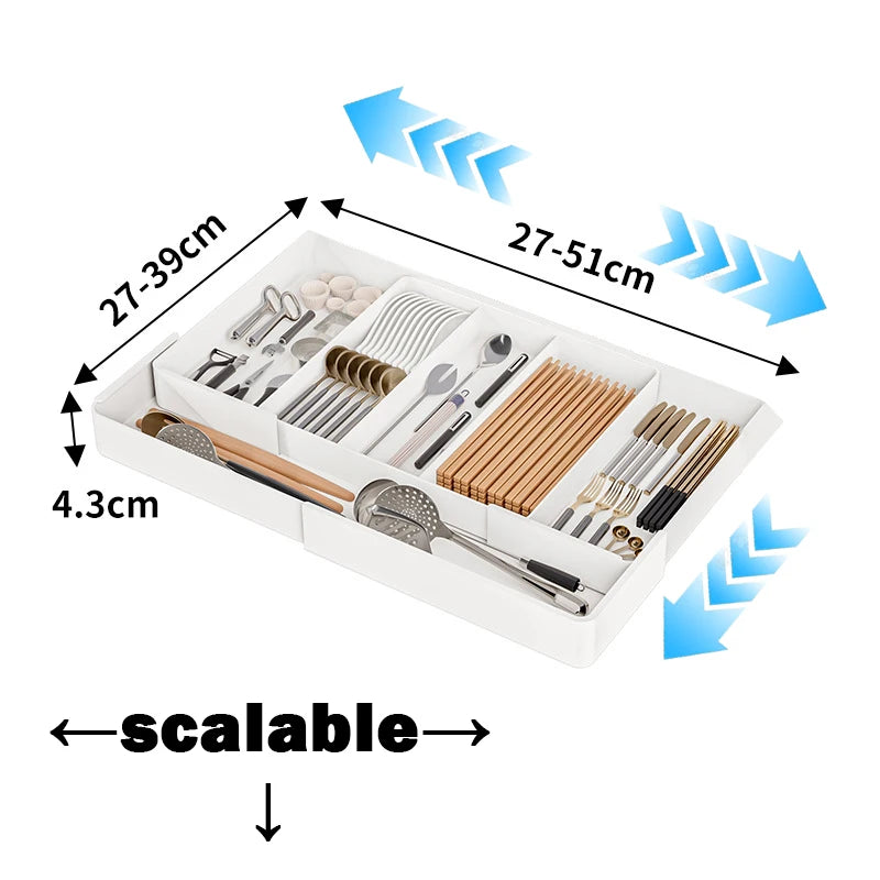Expandable Cutlery Drawer Organiser