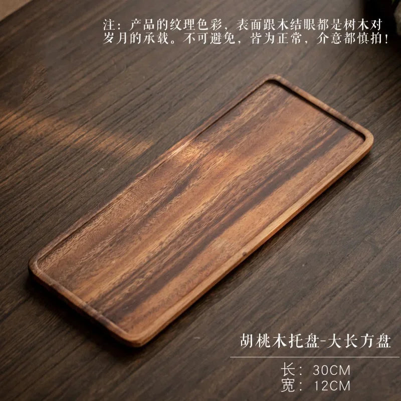 Wooden Tea and Serving Tray