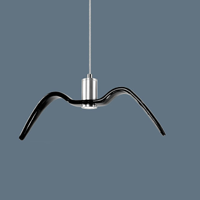 Contemporary Nordic Personality Wrought Iron Seagull LED Pendant Light For Living Room