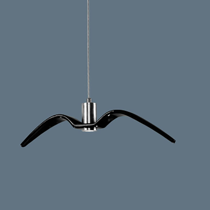 Contemporary Nordic Personality Wrought Iron Seagull LED Pendant Light For Living Room