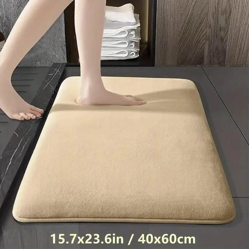 Coral Fleece Bath Mat