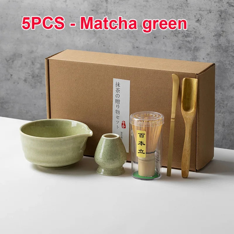 Matcha Set with Bamboo Whisk