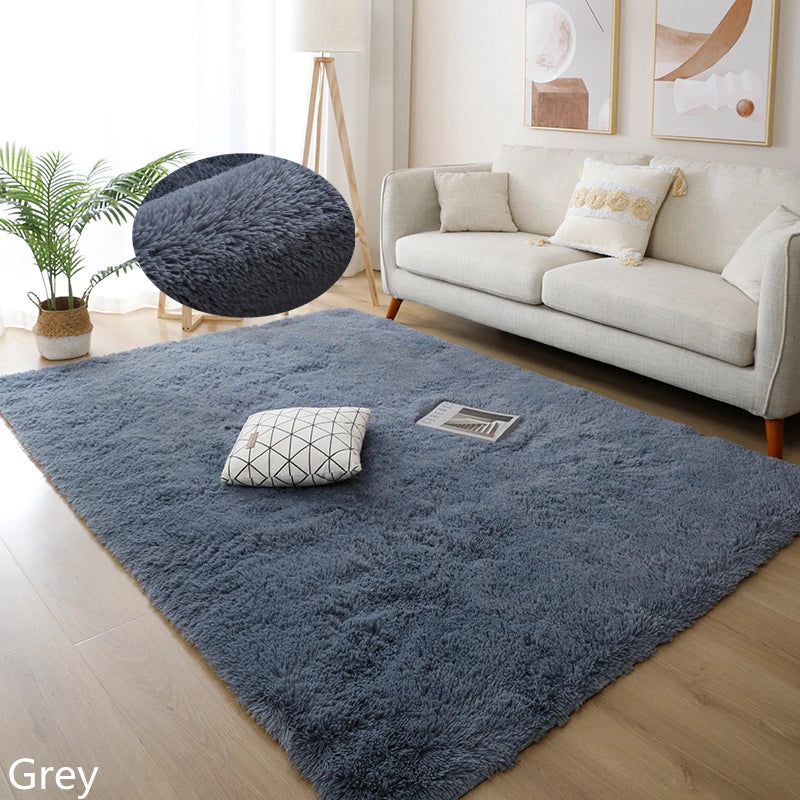Soft Faux Fur Shaggy Area Rug