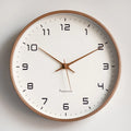 Nordic Minimalist Round Wall Clock