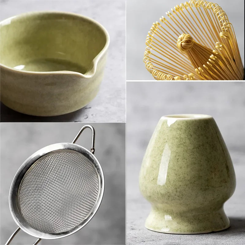 Matcha Set with Bamboo Whisk