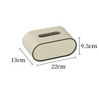 Minimalist Oval Tissue Box Cover