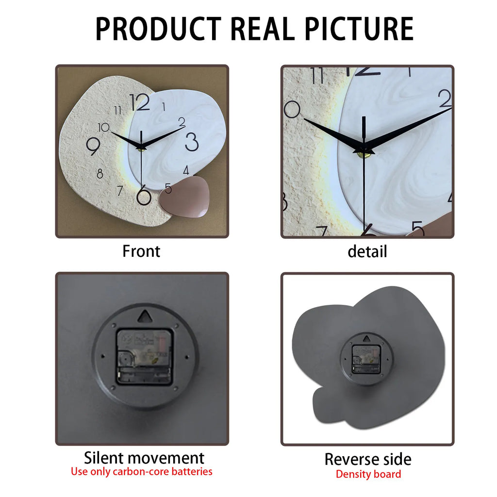 Modern Minimalist Quartz Wall Clock
