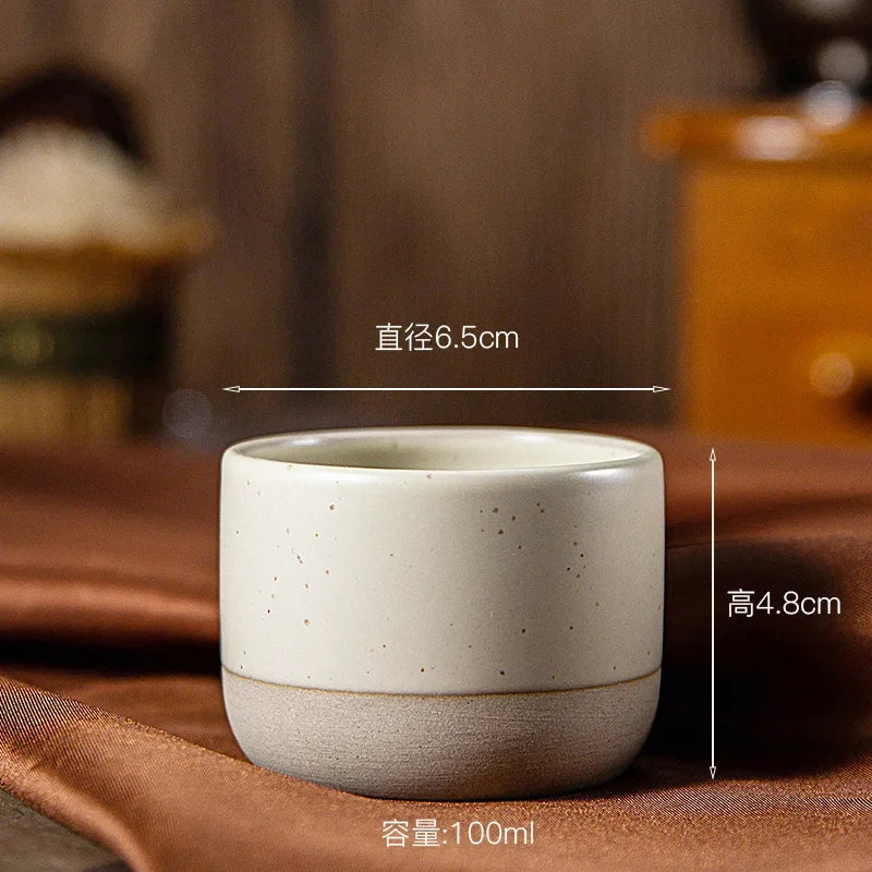 Japanese-Style Ceramic Coffee Mug