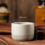 Japanese-Style Ceramic Coffee Mug