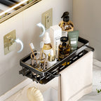 No-Drill Bathroom Corner Shelf