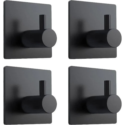 Adhesive Stainless Steel Robe Hooks