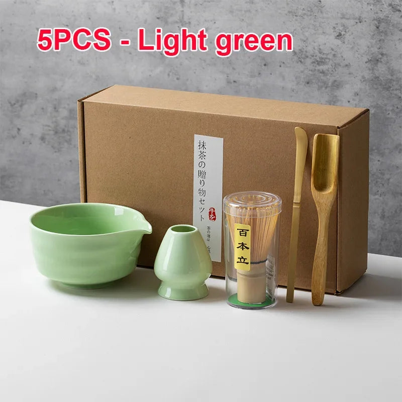 Matcha Set with Bamboo Whisk