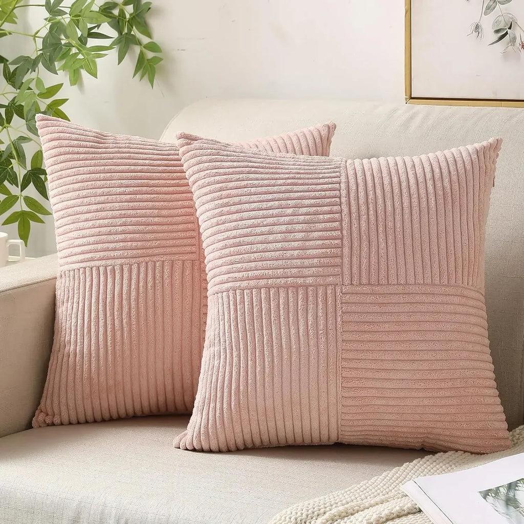 Ribbed Corduroy Cushion Cover