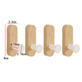 Wooden Knob Wall Hooks