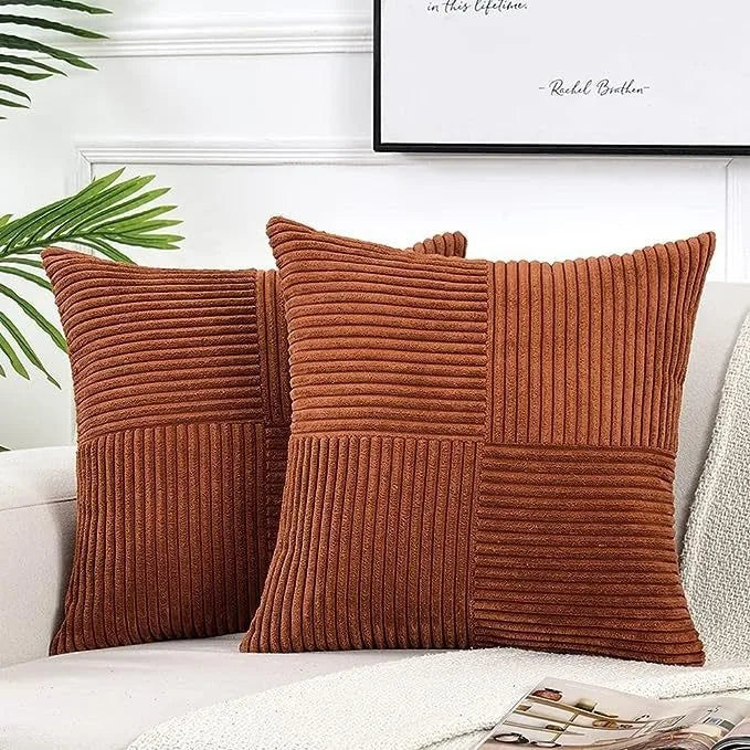 Ribbed Corduroy Cushion Cover