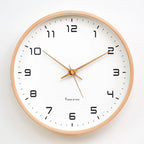 Nordic Minimalist Round Wall Clock