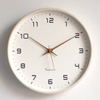 Nordic Minimalist Round Wall Clock