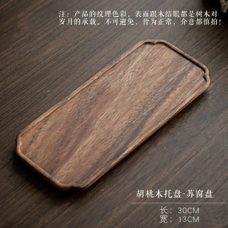 Wooden Tea and Serving Tray