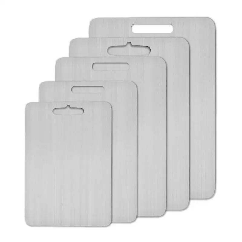 Double-Sided Metal Chopping Board