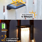 Solar Wall & Fence Light