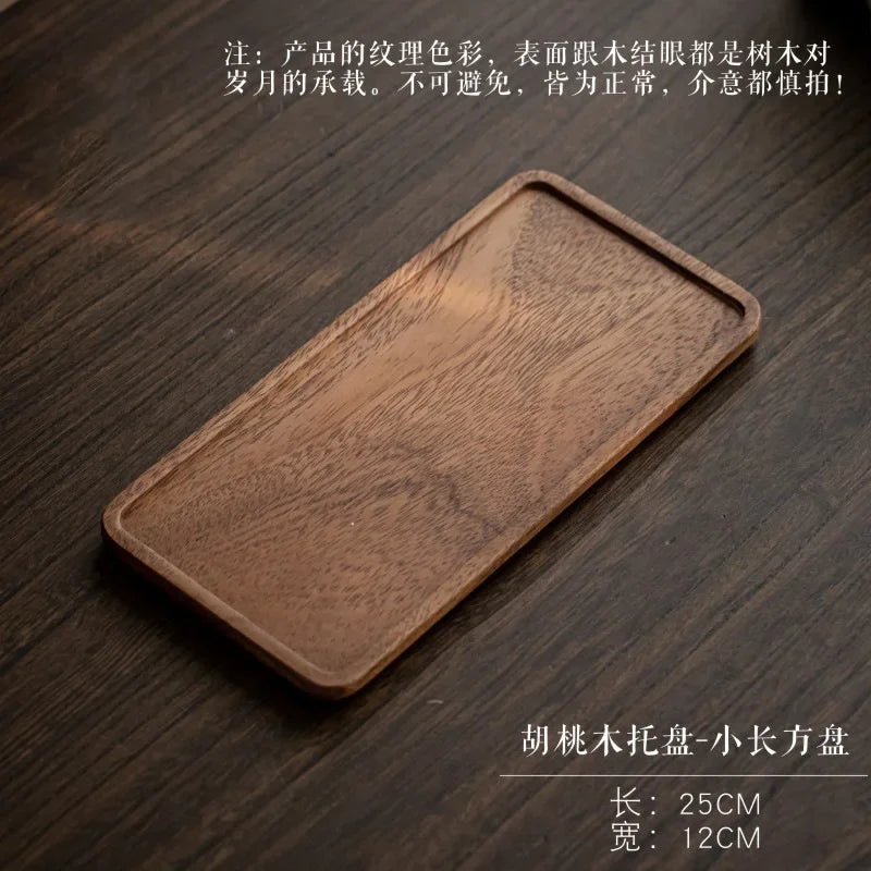 Wooden Tea and Serving Tray