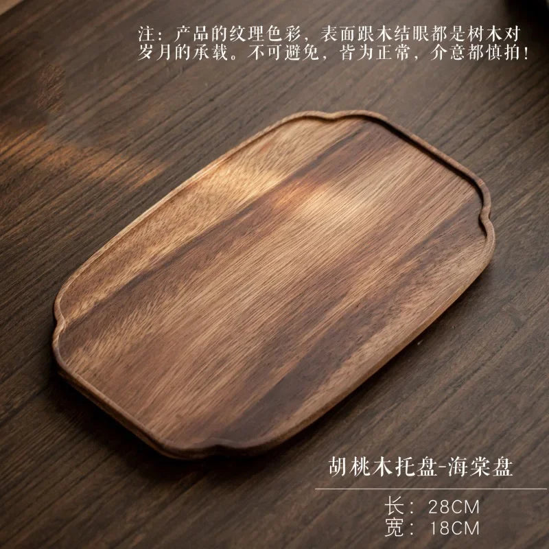 Wooden Tea and Serving Tray