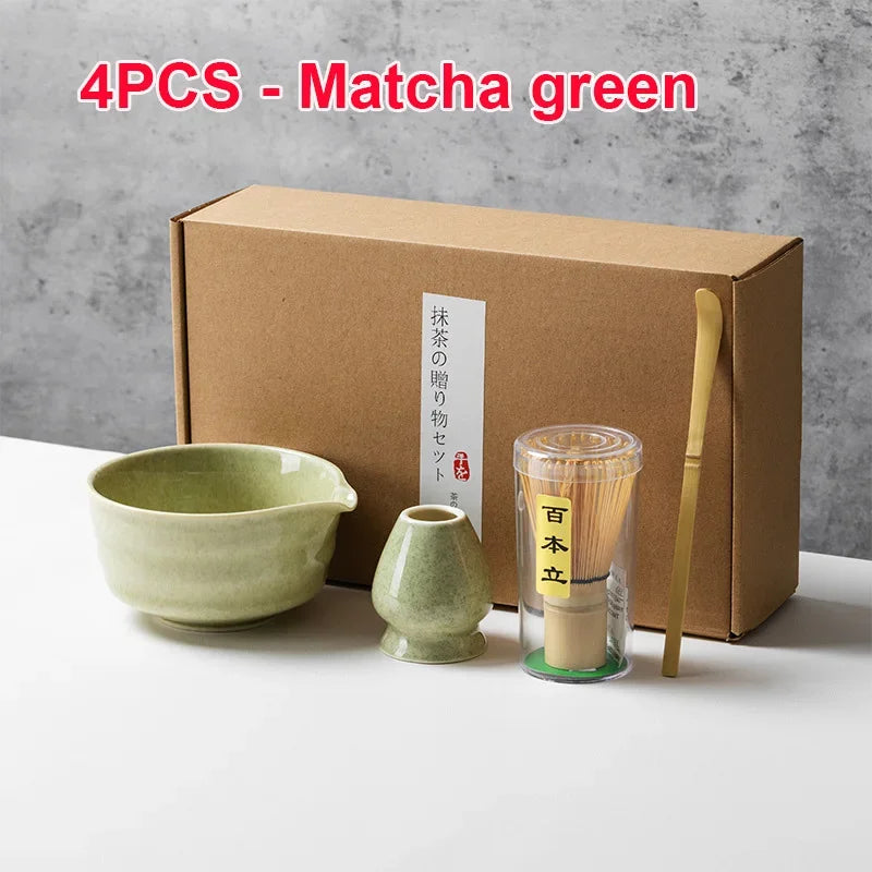 Matcha Set with Bamboo Whisk