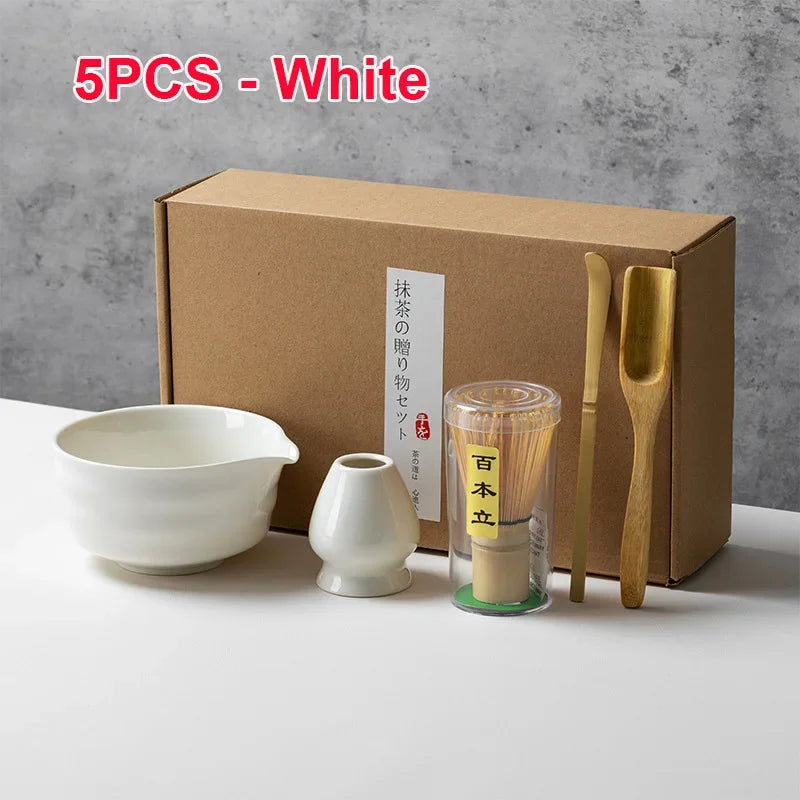 Matcha Set with Bamboo Whisk