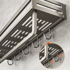 Wall-Mounted Spice and Condiment Rack
