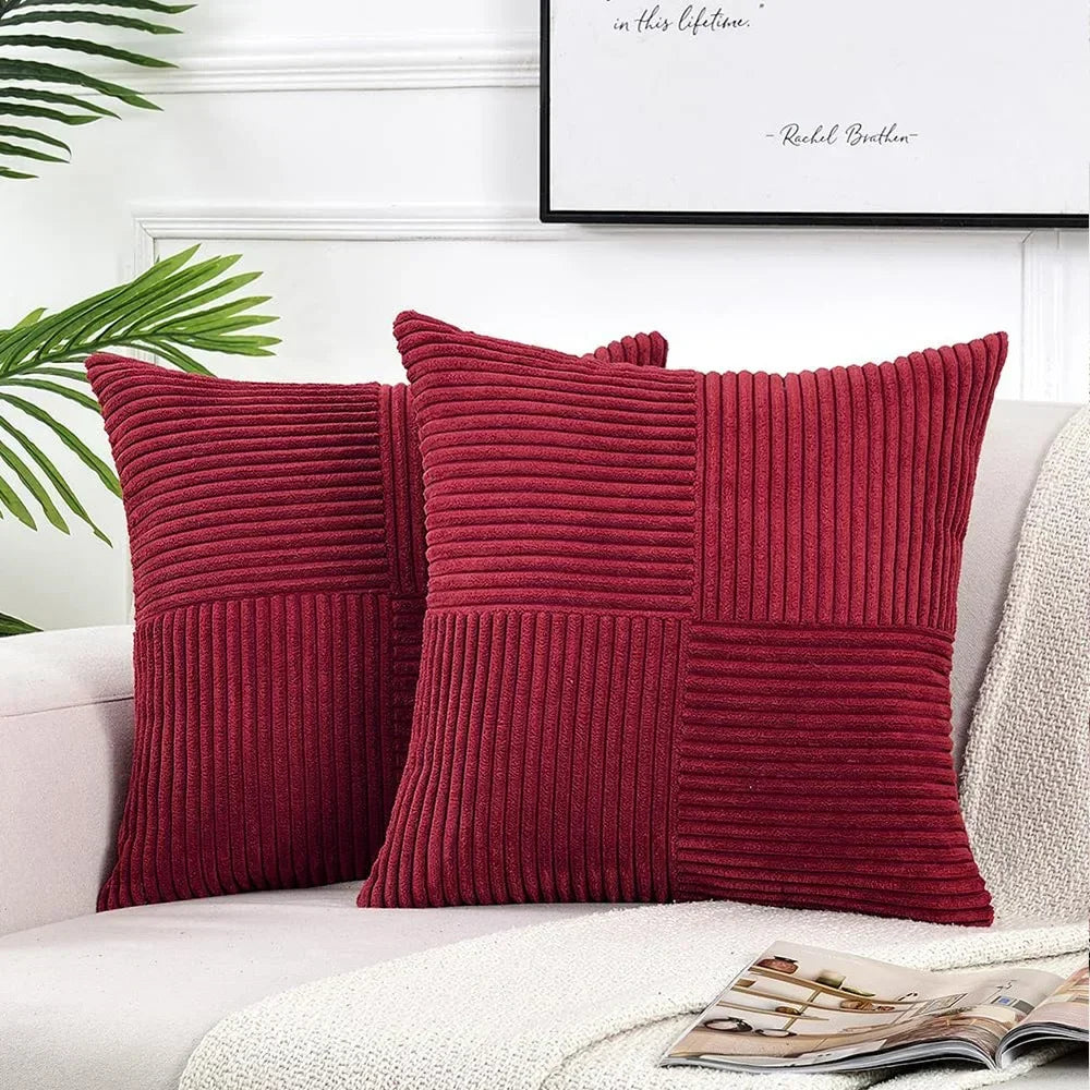 Ribbed Corduroy Cushion Cover