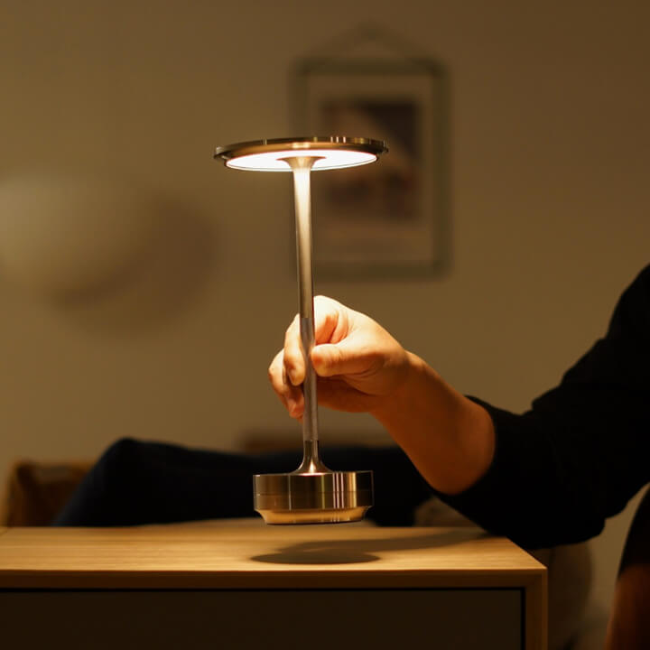 Nara Cordless Aluminium Table Lamp